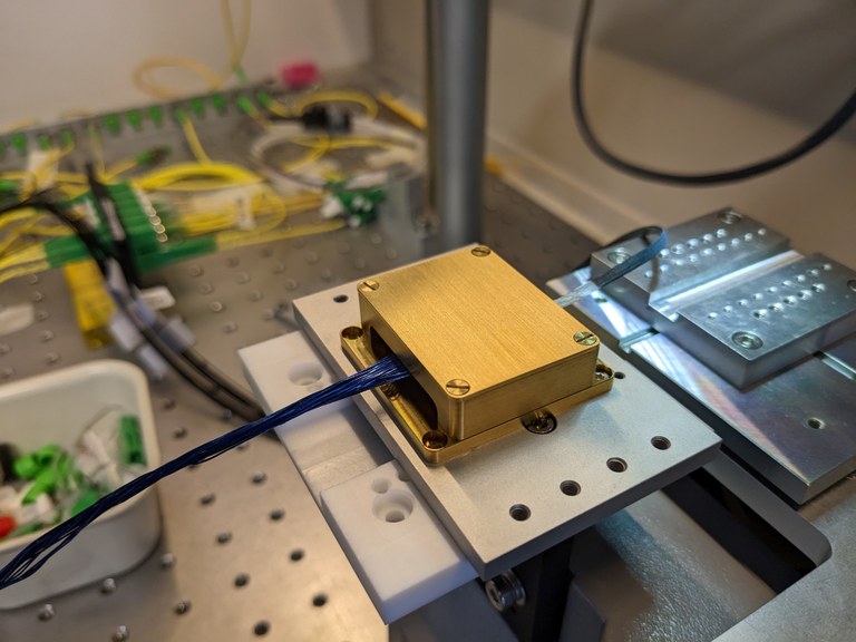 modularer Detektorchip für Quantenkommunikation mit dedizierten Detektoren 